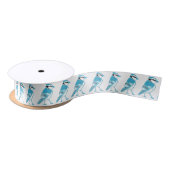 Blue Jays Pattern Satin Ribbon Lint (Spoel)
