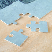 Blue Jays Winter Feeding Painterly Puzzle Legpuzzel (Zijkant)