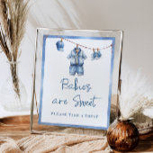 Blue Jean Baby Baby's zijn zoet Poster