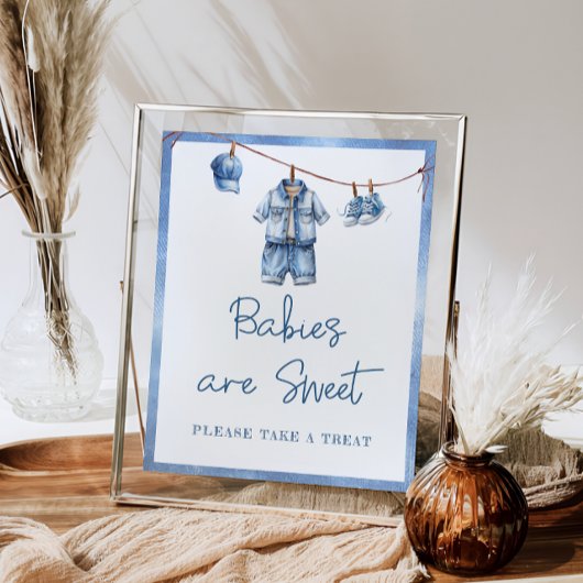 Blue Jean Baby Baby's zijn zoet Poster