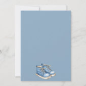 Blue Jean Baby Denim Baby Shower Invitation (Dos)