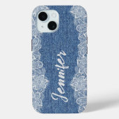Blue Jean Denim iPhone / coque ipad (Verso)