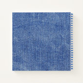 Blue jean It's a boy baby shower guest book Notitieboek (Achterkant)