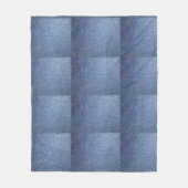 Blue Jean Throw Blanket Fleece Deken (Voorkant)