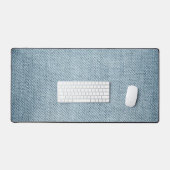 Blue Jeans Denim Look Foto Afbeelding Bureaumat (Keyboard & Muis)