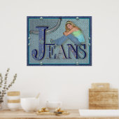 Blue Jeans - Poster (Cuisine)