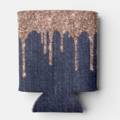 Blue Jeans Roos Gold Giltter Koelbox Blikjeskoeler (Achterkant)