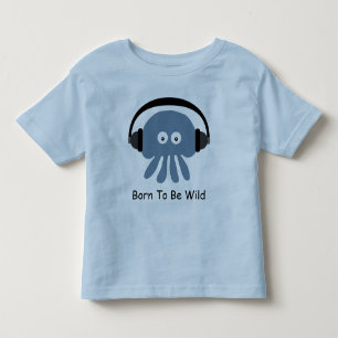 Blue Jellyfish DJ geboren als Wilde T-shirt