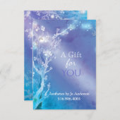 Blue Jeweles Business Gift Certificate (Voorkant / Achterkant)