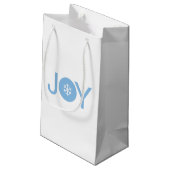 Blue Joy kerstcadeau Klein Cadeauzakje (Achterkant Gekanteld)