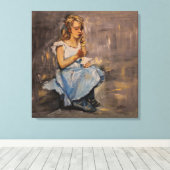 "Blue joy" toile étirée Imprimer (Insitu (Plancher de Bois))