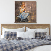 "Blue joy" toile étirée Imprimer (Insitu(Chambre))