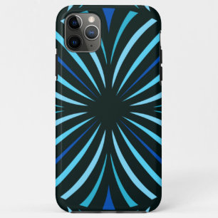 Blue Kaleidoscoop iPhone 11 Pro Max Hoesje