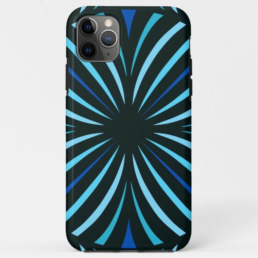 Blue Kaleidoscoop Case-Mate iPhone Case (Achterkant)