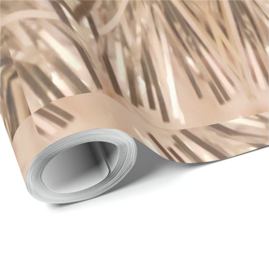 Blue Kaleidoscope Star Wicker Background Cadeaupapier (Rol Hoek)