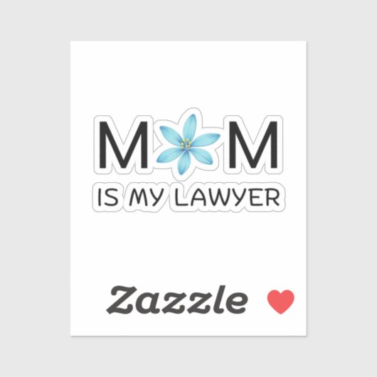 Blue Kawaii Leuke sticker- Botanische bloemenstick Sticker (Vel)