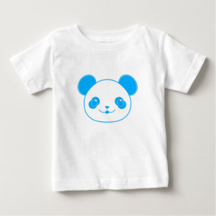 Blue Kawaii Panda Bear