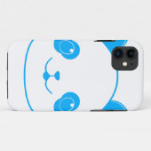 Blue Kawaii Panda Bear Case-Mate iPhone Case (Achterkant (horizontaal))