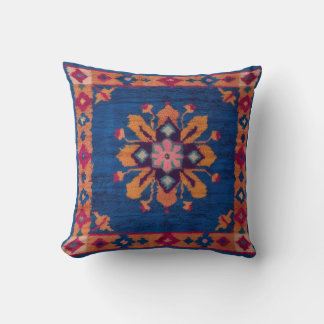 Blue Kilim Rug Kussens: Een mix van Perzisch en Tu Kussen