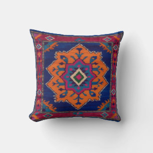 Blue Kilim Sierkussennen: tijdloze elegantie Kussen