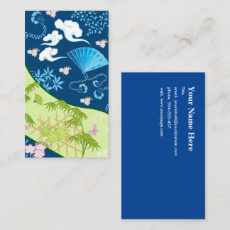 Blue Kimono Visitekaartje