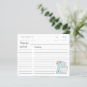 Blue Kitchen stand Mixer Recipe (Staand voorkant)