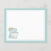 Blue Kitchen stand Mixer Recipe (Achterkant)