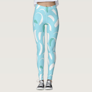 Blue Kite Surf Zeilen en Lijnen Cool Watersports Leggings