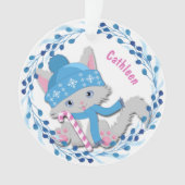 Blue Kitten Wreath Kids (devant)