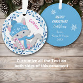 Blue Kitten Wreath Kids