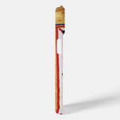 BLUE KNIGHT MEDIEVAL PARCHMENT MONOGRAM Case-Mate iPhone CASE (Achterkant / Rechts)