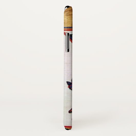 BLUE KNIGHT MEDIEVAL PARCHMENT MONOGRAM Case-Mate iPhone CASE (Achterkant / rechts)