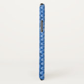 Blue Knit Pattern Case-Mate iPhone Case (Achterkant / rechts)