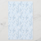 Blue Koala Mongram Letter K Lined Briefpapier (Achterkant)