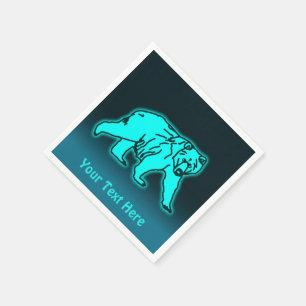 Blue Kodiak-Beer Servet