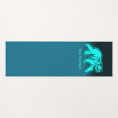 Blue Kodiak-Beer Yogamat (Voorkant (horizontaal))