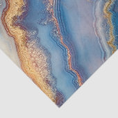 Blue Lace Agate Tissuepapier (Detail)