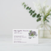 Blue Lace Hydrangea Visitekaartje (Staand voorkant)