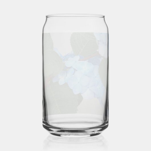 Blue Lacecap Hydrangea Floral (Verso)