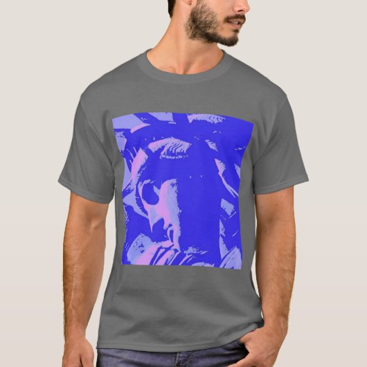 Blue Lady Liberty T-shirt (Voorkant)