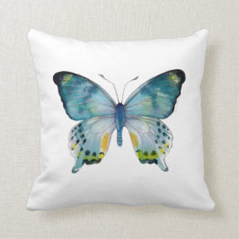 Blue Laglaizei Butterfly Pillow Kussen