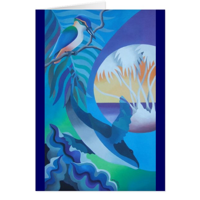 "BLUE LAGOON I" (Voorkant)