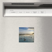 Blue Lagoon Islande Magnet Carré (In Situ (Lave-vaisselle))