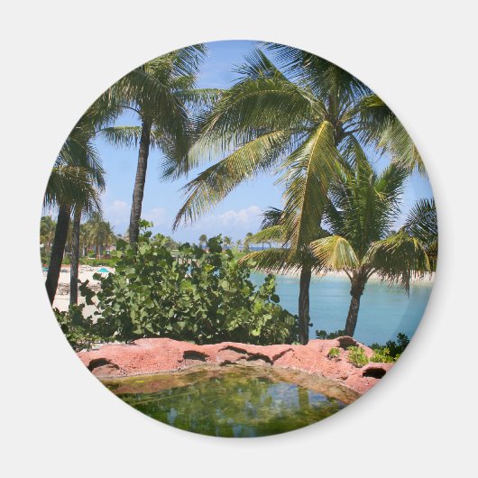 Blue Lagoon magneet (Voorkant)