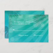 Blue Lagoon Response-Kaarten Kaart (Voorkant / Achterkant)