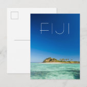 Blue Lagoon Seascape, Fiji Briefkaart (Voorkant / Achterkant)