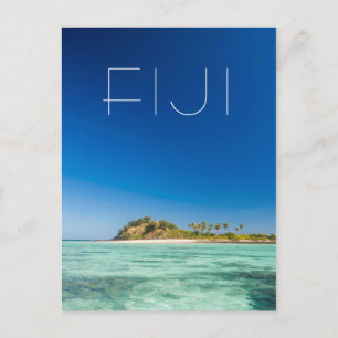 Blue Lagoon Seascape, Fiji Briefkaart