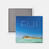 Blue Lagoon Seascape, Fiji Magneet (Voorkant / Achterkant)