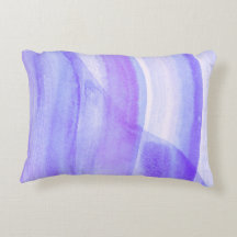 Blue Lagos Waterverf Abstract