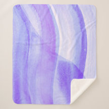 Blue Lagos Waterverf Abstract